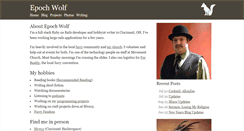 Desktop Screenshot of epochwolf.com